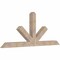 Ekena Millwork Saratoga Smooth Timber Gable Bracket, Douglas Fir, 96"W x 40"H x 5 1/2"D x 5 1/2"F, 10/12 Pitch GBW096X40X0606SAR00SDF - alternate 5